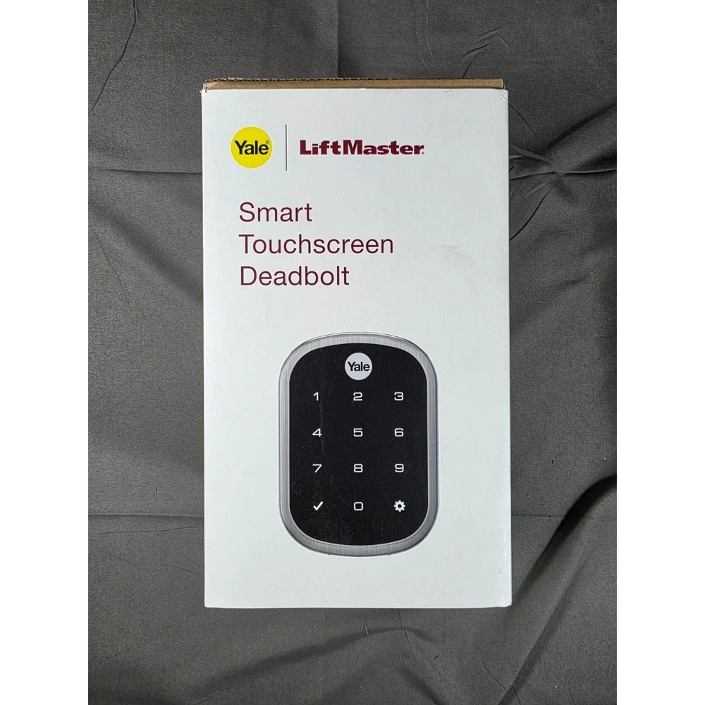 LiftMaster / Yale SMART‎ DEADBOLT LOCK NICKEL FINISH